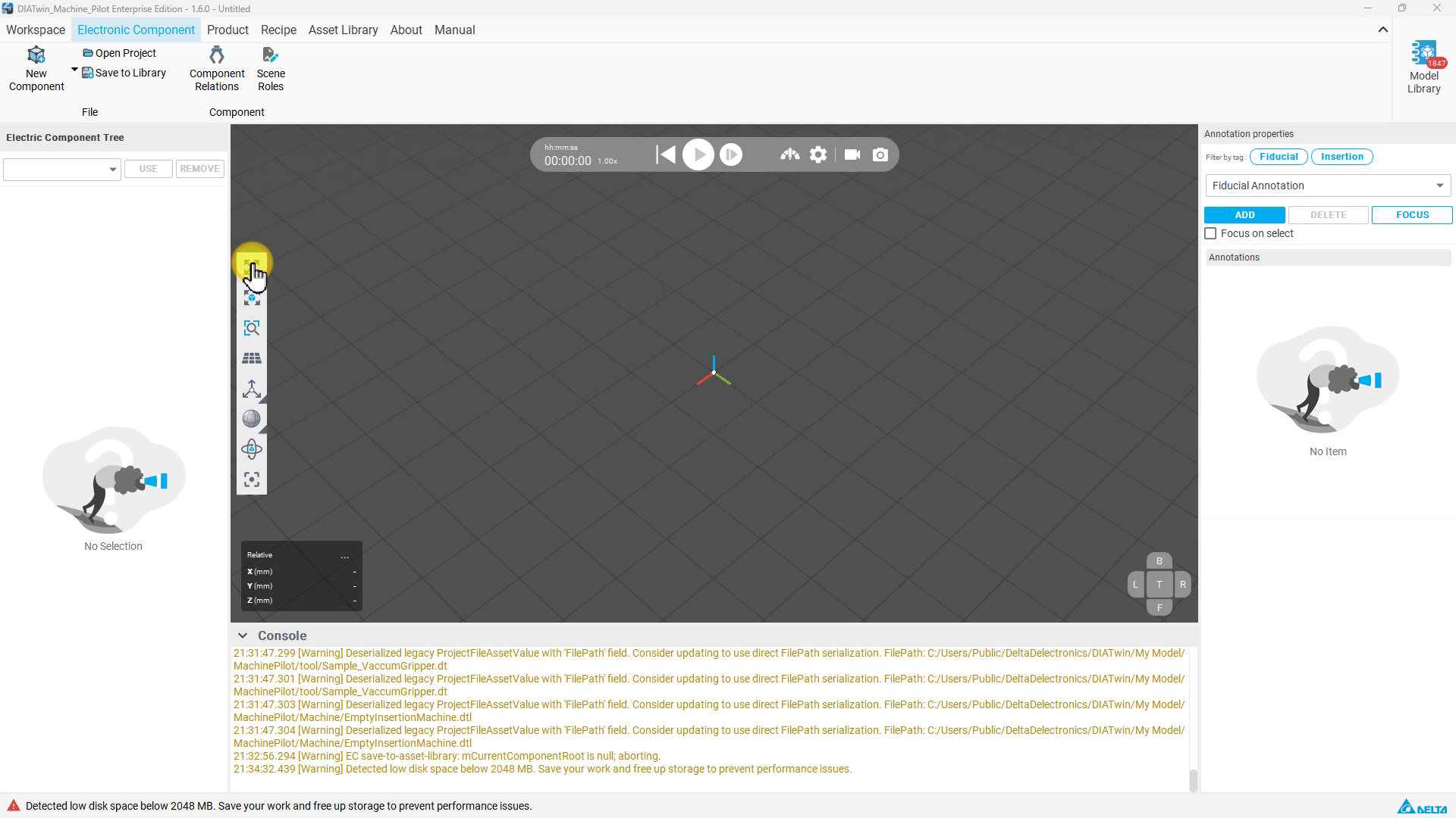 3D 工具列與全景檢視，MachinePilot 錄影畫面。