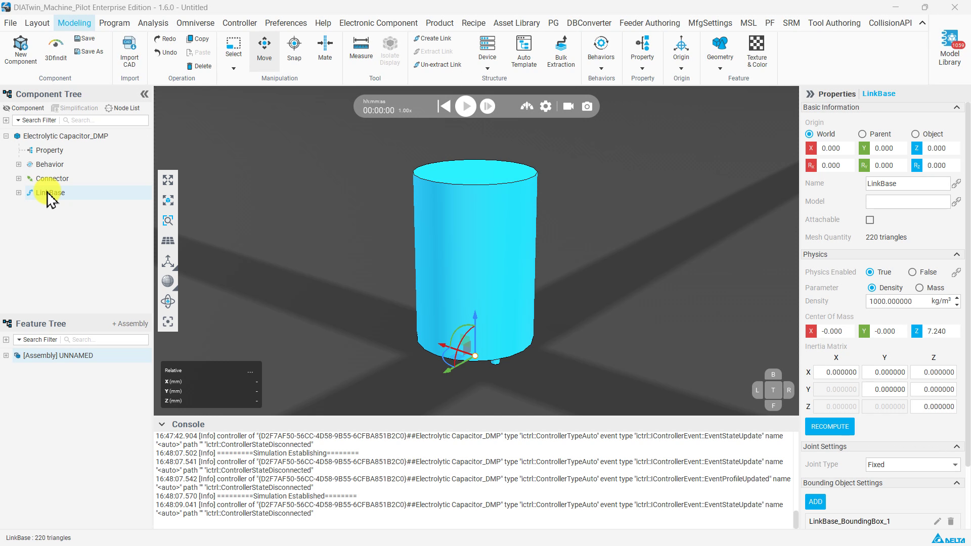 LinkBase 的 Modeling 設定