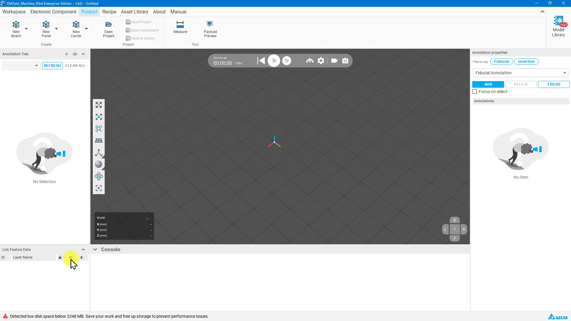Link Feature Data 與圖層，MachinePilot 錄影畫面。