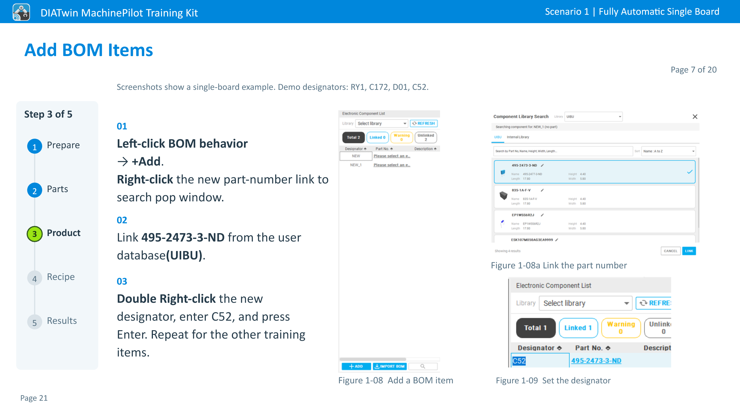 Add BOM Items · Page 7 of 20