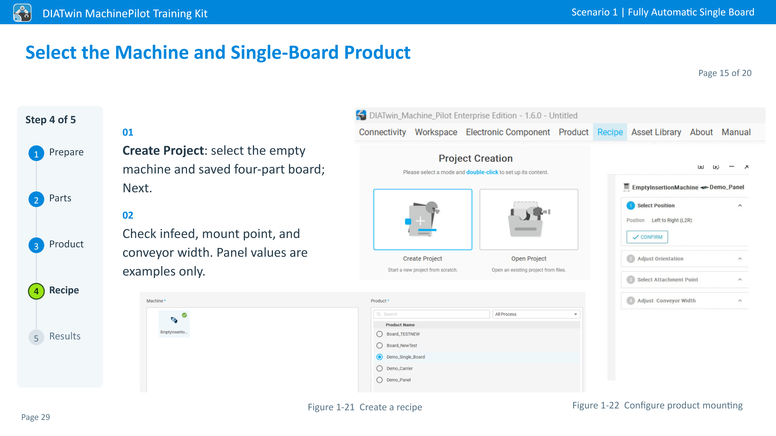 Select the Machine and Single-Board Product · Page 15 of 20