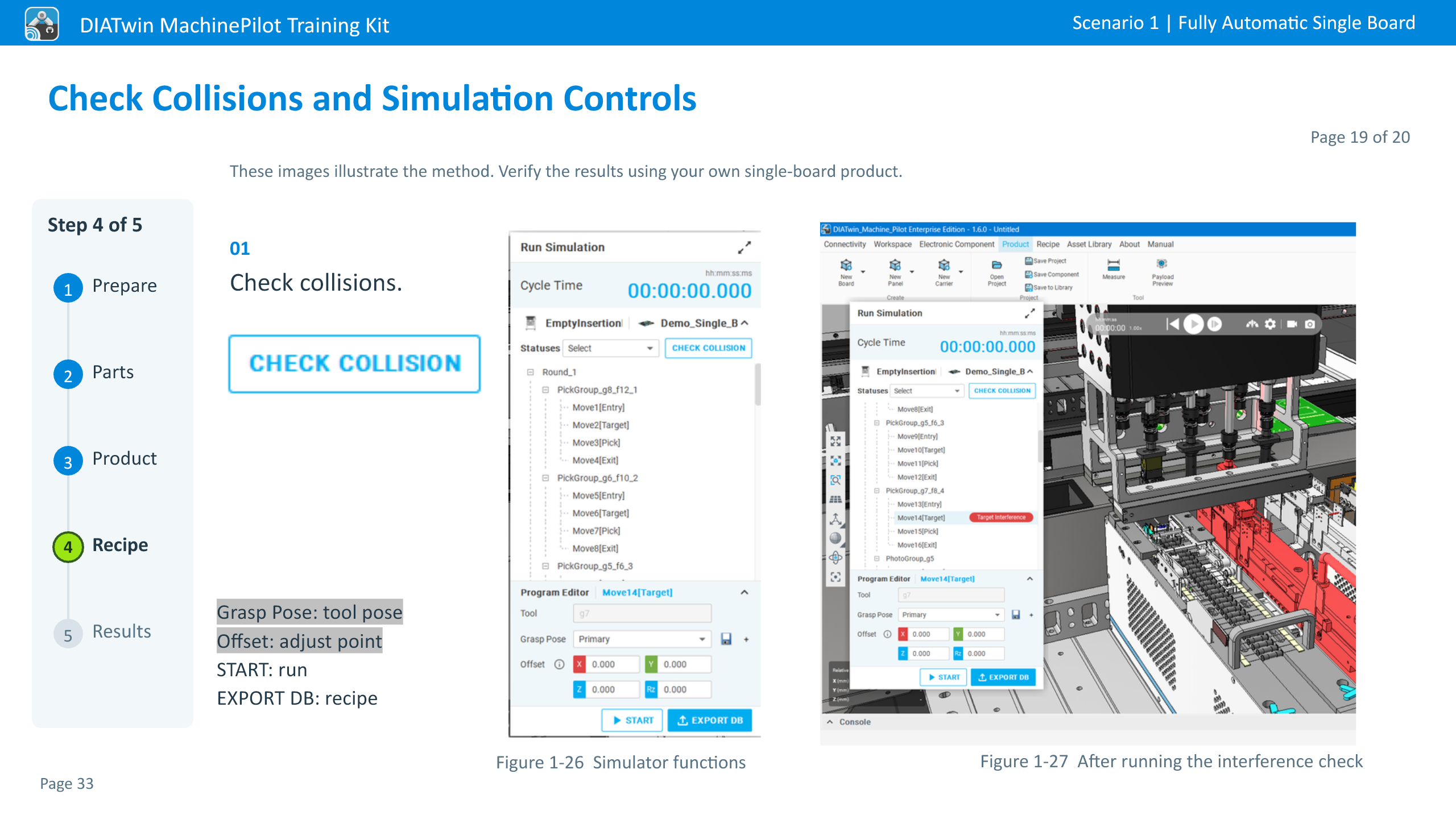Check Collisions and Simulation Controls · Page 19 of 20