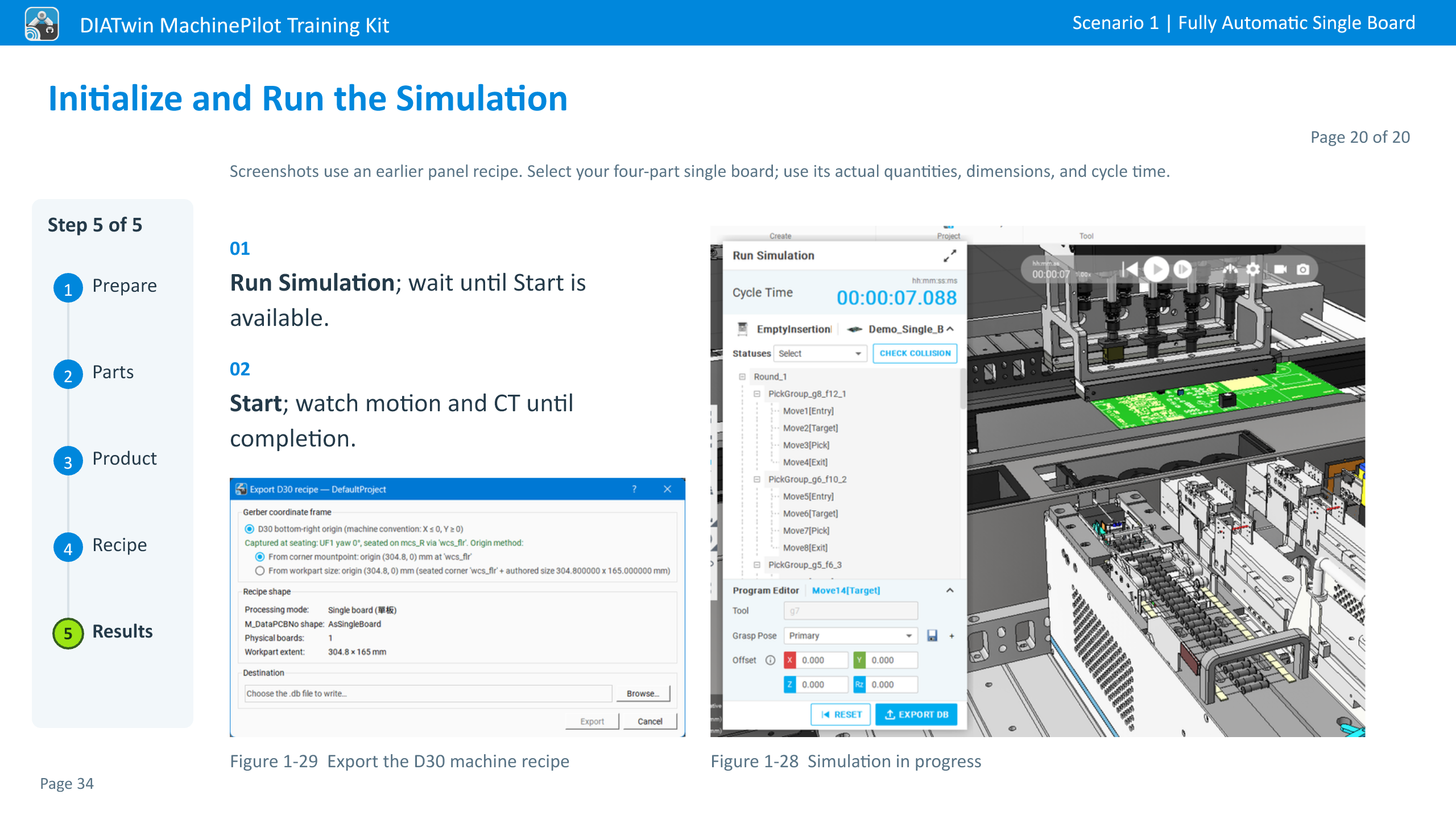 Initialize and Run the Simulation · Page 20 of 20