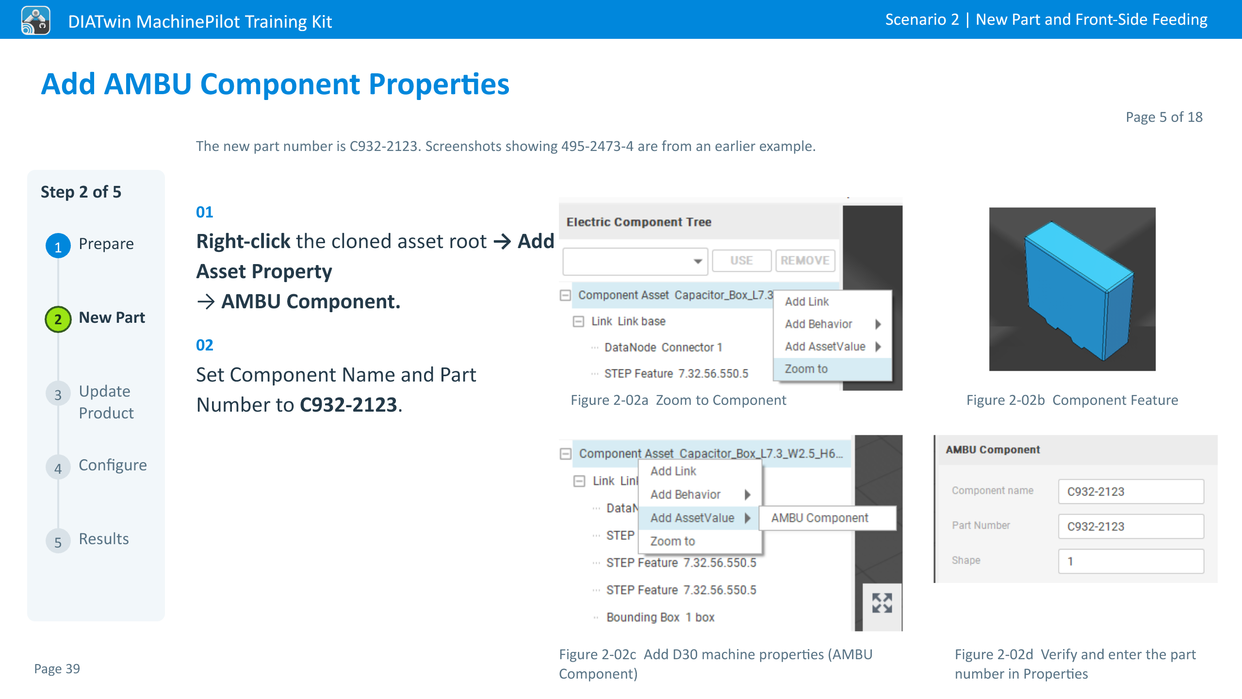 Add AMBU Component Properties · Page 5 of 18