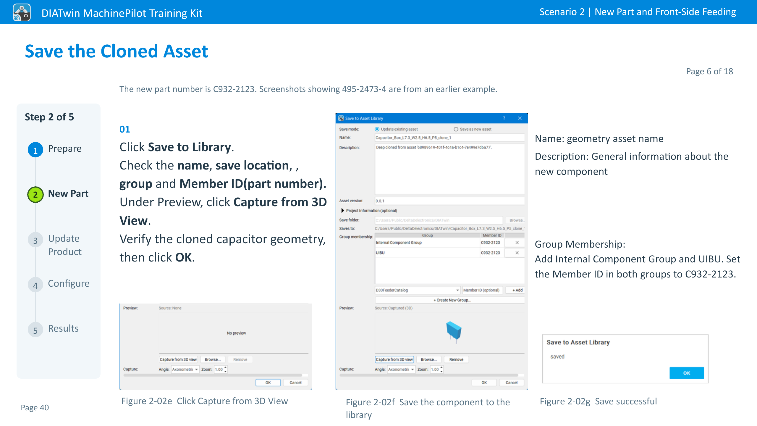 Save the Cloned Asset · Page 6 of 18