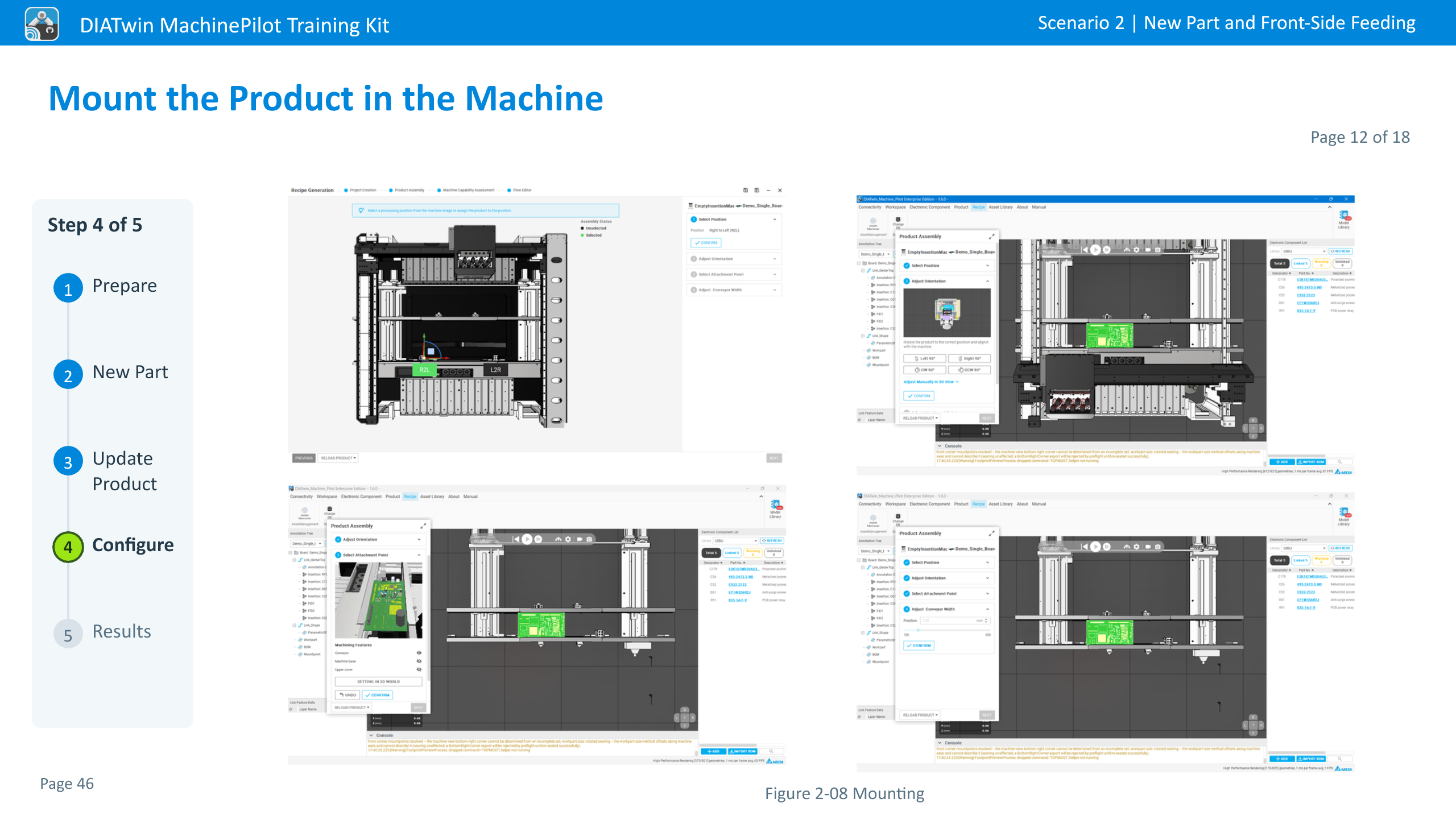 Mount the Product in the Machine · Page 12 of 18