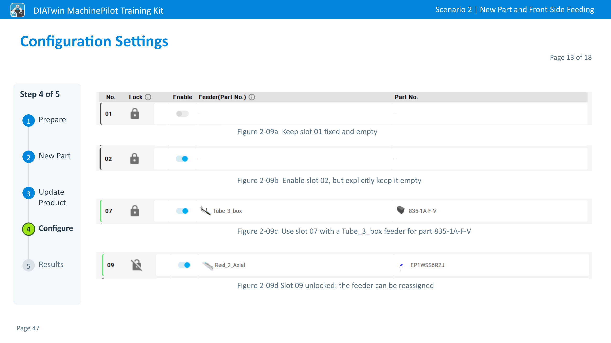 Configuration Settings · Page 13 of 18