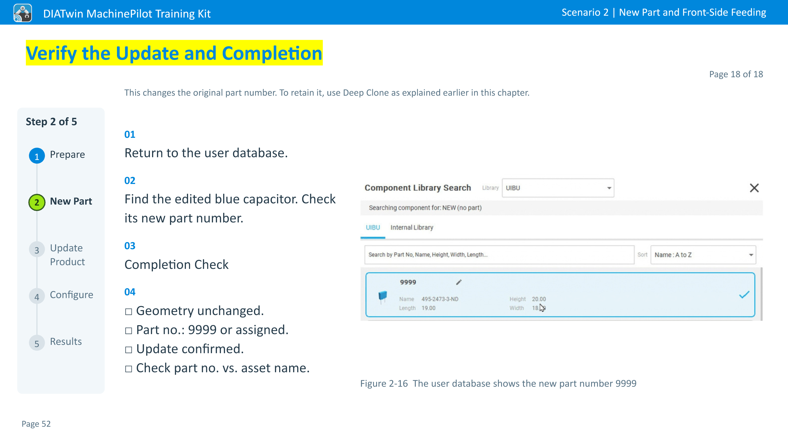 Verify the Update and Completion · Page 18 of 18