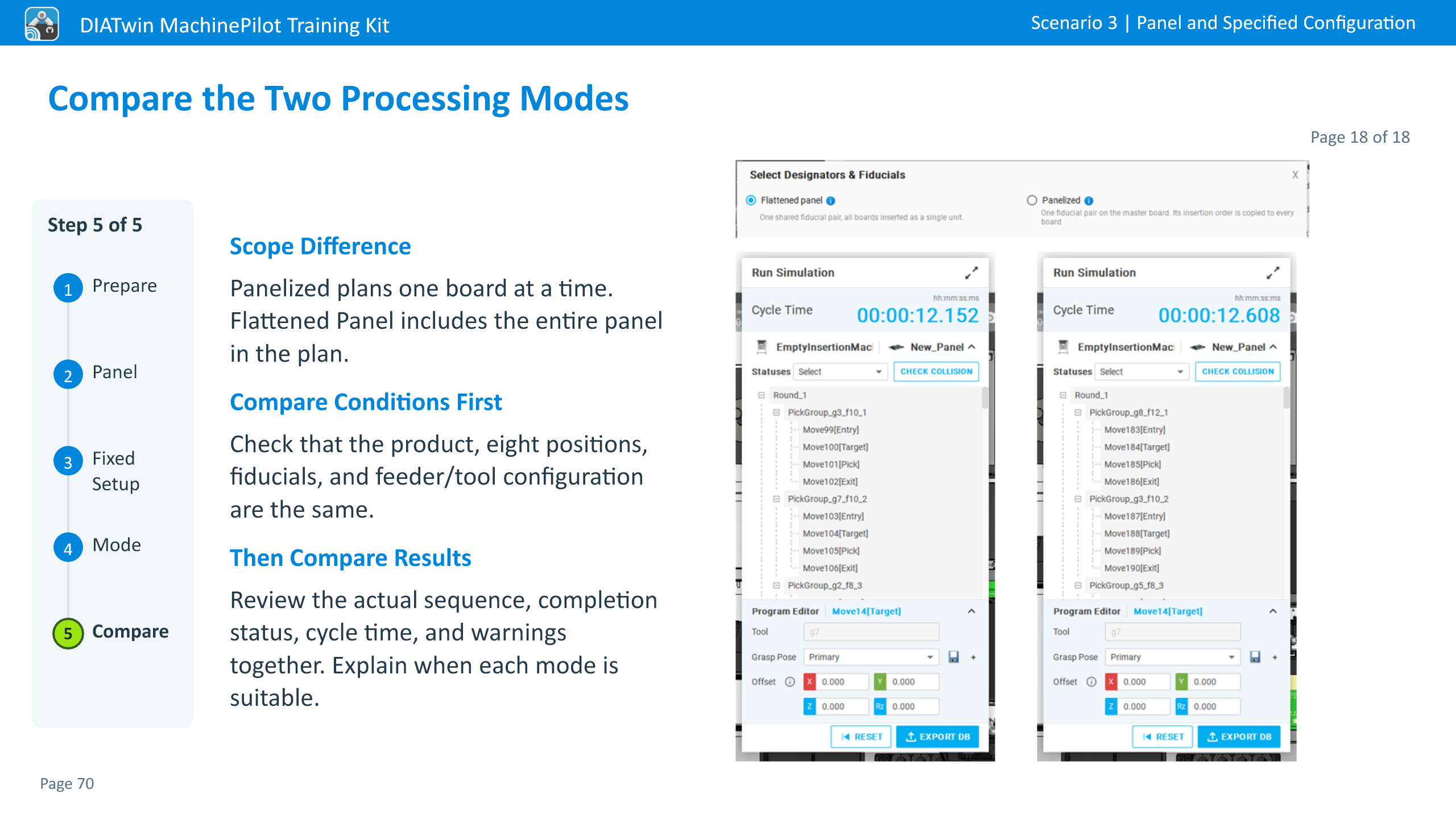 Compare the Two Processing Modes · Page 18 of 18